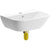 Bliss Orta 450 x 320mm 1TH Cloakroom Basin with Bottle Trap - Unbeatable Bathrooms