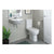 Bliss Porto 450 x 400mm 1TH Cloakroom Basin with Bottle Trap - Unbeatable Bathrooms