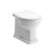 Bliss BLIS106869 Puccini Back To Wall WC w/Brushed Brass Finish & Soft Close Seat - Unbeatable Bathrooms