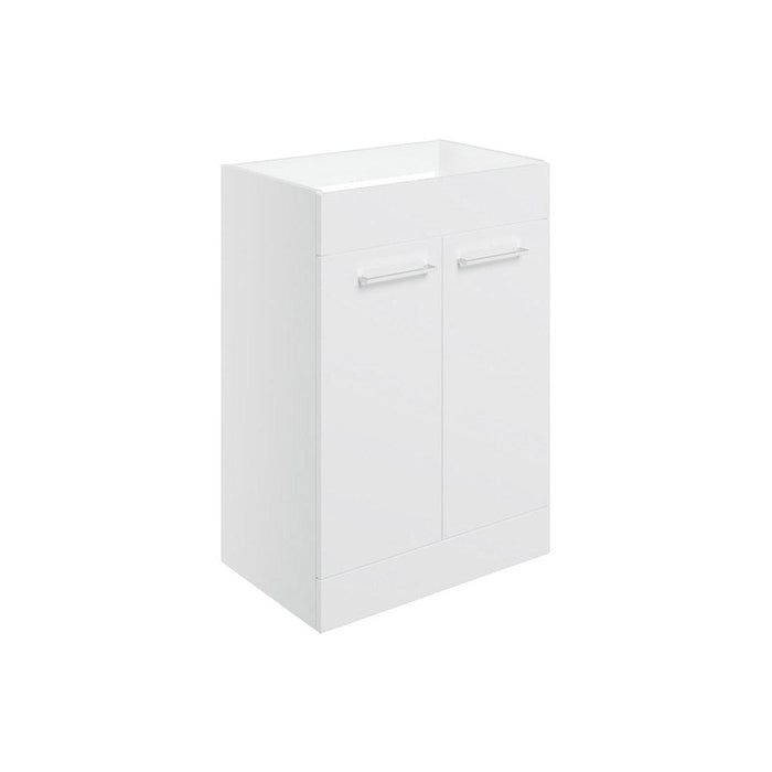 Bliss Zeri 590mm Floor Standing 2 Door Basin Unit (No Top) - Unbeatable Bathrooms