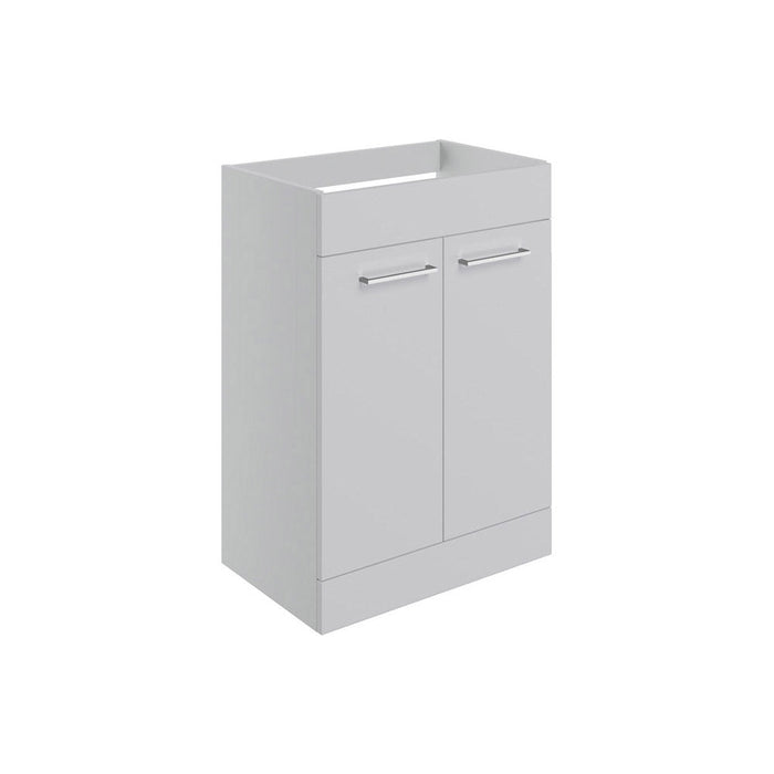 Bliss Zeri 590mm Floor Standing 2 Door Basin Unit (No Top) - Unbeatable Bathrooms