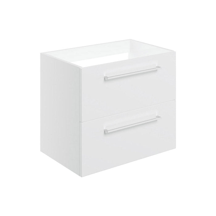 Bliss Zeri 590mm Wall Hung 2 Drawer Basin Unit (No Top) - Unbeatable Bathrooms