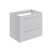 Bliss Zeri 590mm Wall Hung 2 Drawer Basin Unit (No Top) - Unbeatable Bathrooms