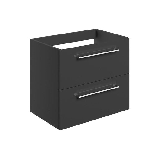 Bliss Zeri 590mm Wall Hung 2 Drawer Basin Unit (No Top) - Unbeatable Bathrooms