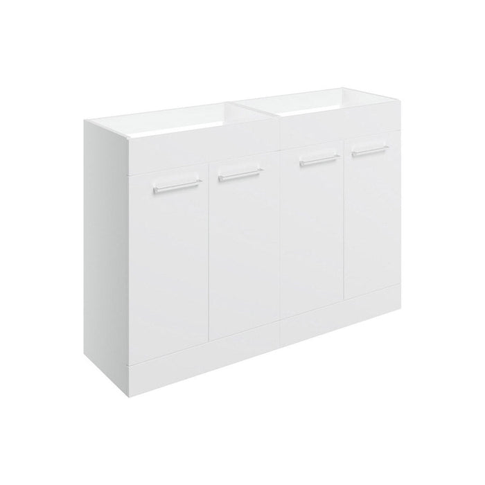 Bliss Zeri 1180mm Floor Standing 2 Door Basin Unit Run (No Top) - Unbeatable Bathrooms