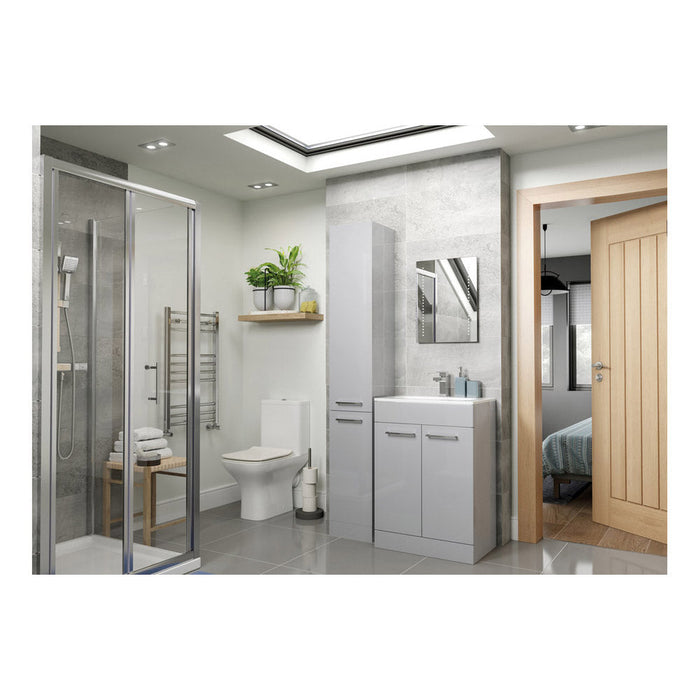Bliss Zeri 1180mm Floor Standing 2 Door Basin Unit Run (No Top) - Unbeatable Bathrooms