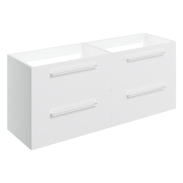 Bliss Zeri 1180mm Wall Hung 2 Drawer Basin Unit Run (No Top) - Unbeatable Bathrooms