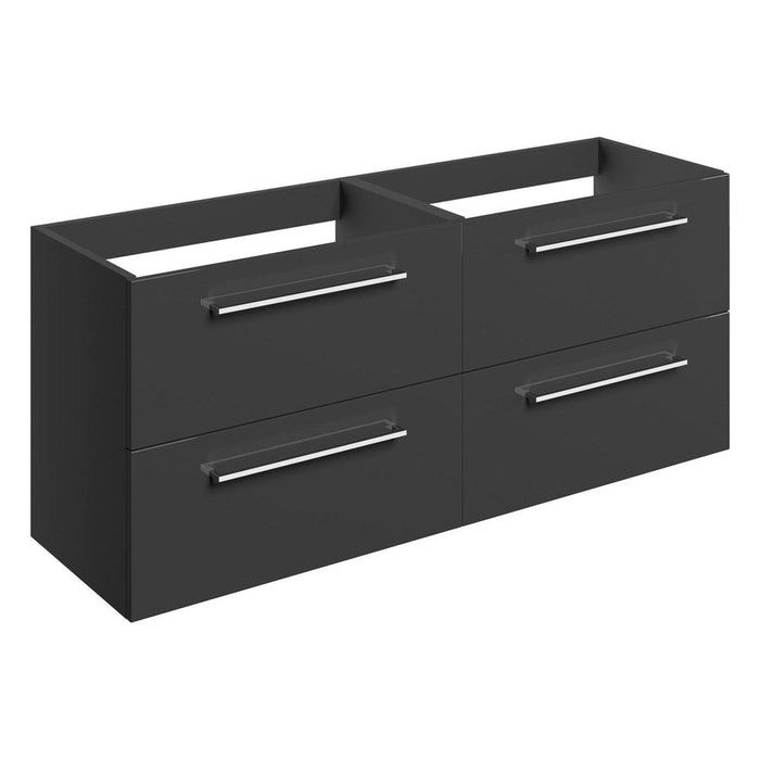 Bliss Zeri 1180mm Wall Hung 2 Drawer Basin Unit Run (No Top) - Unbeatable Bathrooms