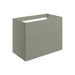Bliss Simeto Wall Hung 2 Drawer Basin Unit (No Top) - Unbeatable Bathrooms