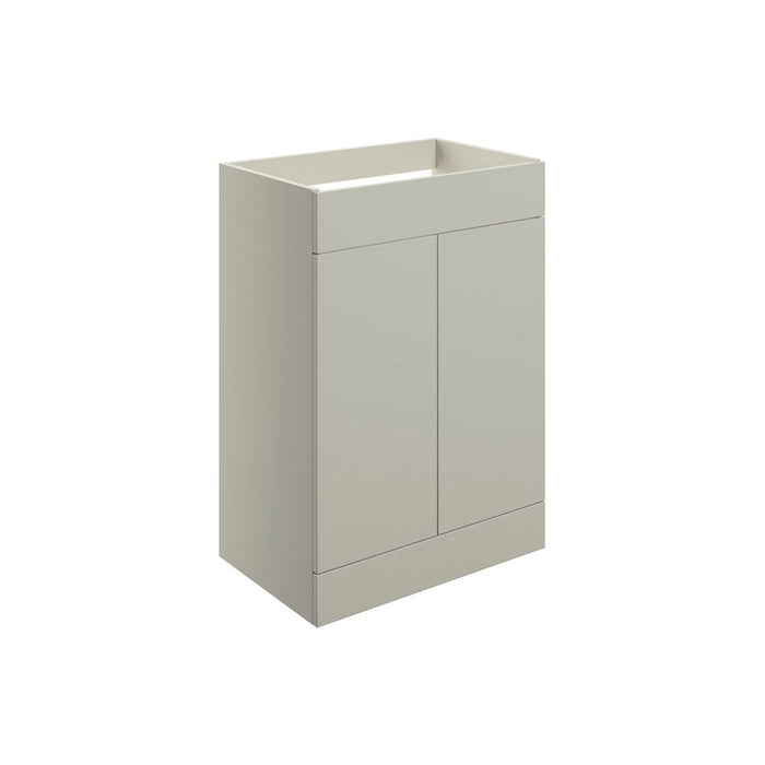 Bliss Simeto 590mm Floor Standing 2 Door Basin Unit (No Top) - Unbeatable Bathrooms
