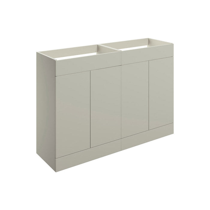 Bliss Simeto 1180mm Floor Standing 4 Door Basin Unit (No Top) - Unbeatable Bathrooms