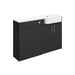 Bliss Avio 1242mm Basin & WC Unit Pack - Unbeatable Bathrooms