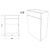Bliss Avio 1242mm Basin & WC Unit Pack - Unbeatable Bathrooms