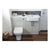 Bliss Avio 1242mm Basin & WC Unit Pack - Unbeatable Bathrooms
