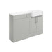 Bliss Avio 1242mm Basin & WC Unit Pack - Unbeatable Bathrooms
