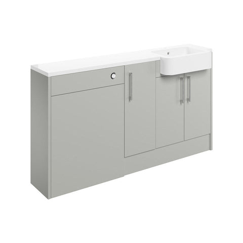 Bliss Avio 1542mm Basin WC & 1 Door Unit Pack - Unbeatable Bathrooms