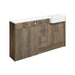 Bliss Avio 1542mm Basin WC & 3 Drawer Unit Pack - Unbeatable Bathrooms
