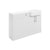 Bliss Avio 1242mm Basin & WC Unit Pack - Unbeatable Bathrooms