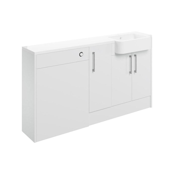 Bliss Avio 1542mm Basin WC & 1 Door Unit Pack - Unbeatable Bathrooms
