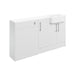 Bliss Avio 1542mm Basin WC & 1 Door Unit Pack - Unbeatable Bathrooms
