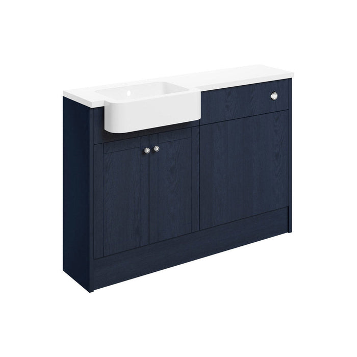 Bliss Carlo 1242mm Basin & WC Unit Pack - Unbeatable Bathrooms