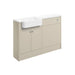 Bliss Carlo 1242mm Basin & WC Unit Pack - Unbeatable Bathrooms