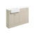 Bliss Carlo 1242mm Basin & WC Unit Pack - Unbeatable Bathrooms