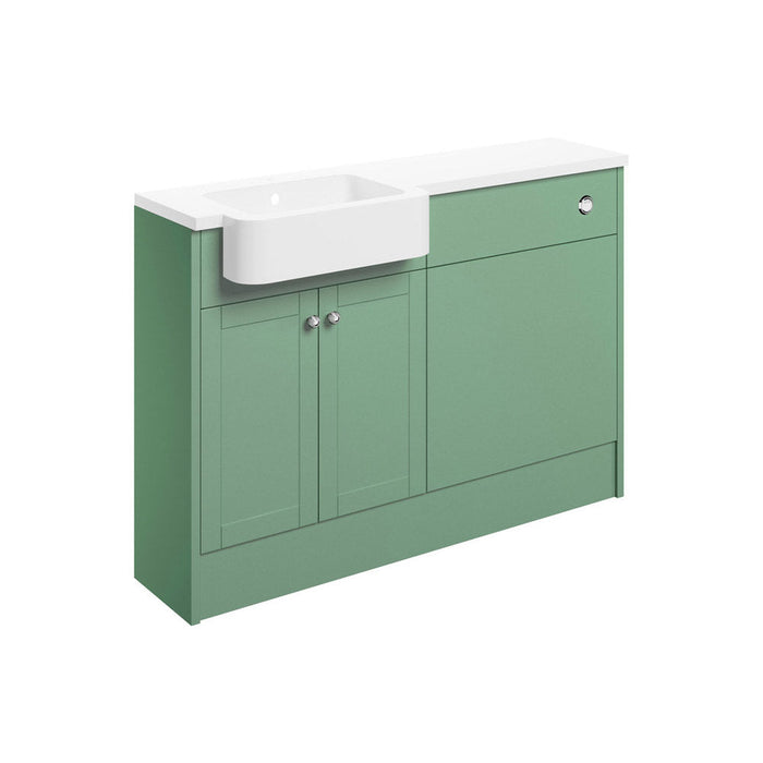 Bliss Carlo 1242mm Basin & WC Unit Pack - Unbeatable Bathrooms