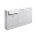Bliss Carlo 1542mm Basin WC & 1 Drawer 1 Door Unit Pack - Unbeatable Bathrooms