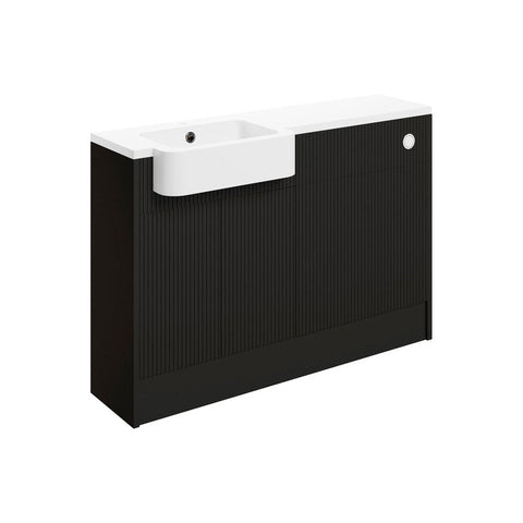 Bliss Tresa 1242mm Basin & WC Unit Pack - Unbeatable Bathrooms