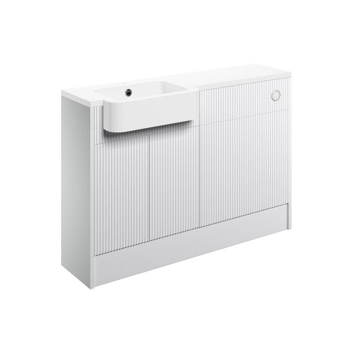 Bliss Tresa 1242mm Basin & WC Unit Pack - Unbeatable Bathrooms