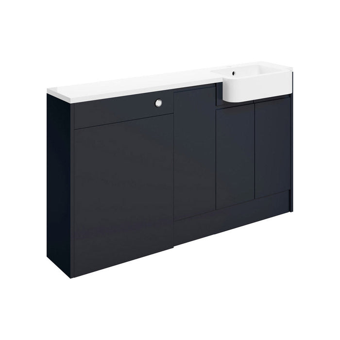 Bliss Velino 1542mm Basin WC & 1 Door Unit Pack - Unbeatable Bathrooms