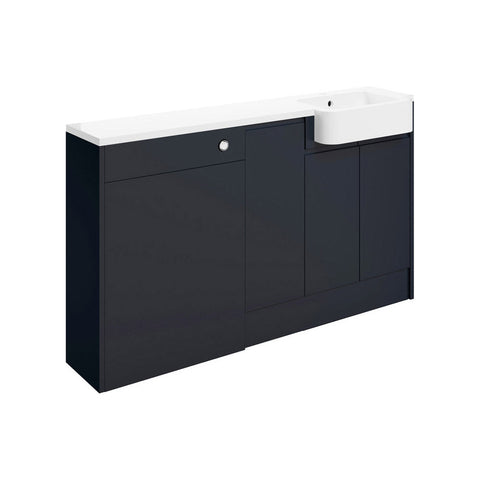 Bliss Velino 1542mm Basin WC & 1 Door Unit Pack - Unbeatable Bathrooms