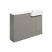 Bliss Velino 1242mm Basin & WC Unit Pack - Unbeatable Bathrooms