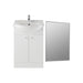 Bliss Pino Floor Standing Basin Unit & Mirror Pack - Unbeatable Bathrooms