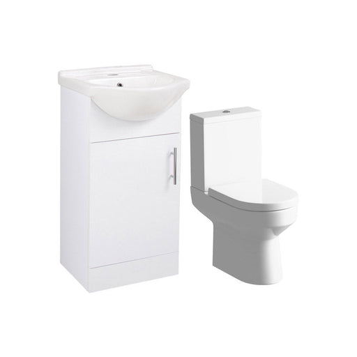 Bliss Pino Vanity & Closed Coupled Toilet Pack - Unbeatable Bathrooms