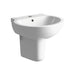 Bliss Nazoni 535 x 490mm 1TH Basin with Pedestal - Unbeatable Bathrooms