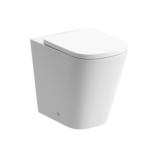 Bliss BLIS1888 Sasi Rimless Back To Wall Comfort Height WC & Soft Close Seat - Unbeatable Bathrooms