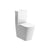 Bliss BLIS1889 Sasi Rimless Close Coupled Comfort Height WC & Soft Close Seat - Unbeatable Bathrooms