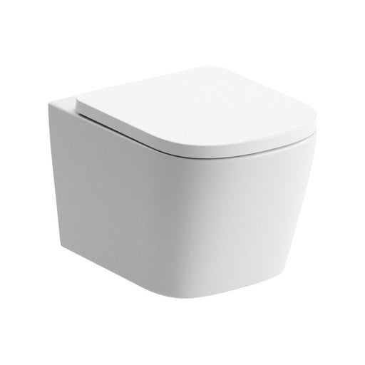 Bliss BLIS1890 Sasi Rimless Wall Hung WC & Soft Close Seat - Unbeatable Bathrooms