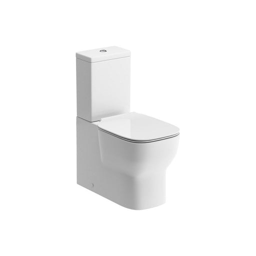 Bliss BLIS1922 Swiss Close Coupled Fully Shrouded WC & Soft Close Seat - Unbeatable Bathrooms