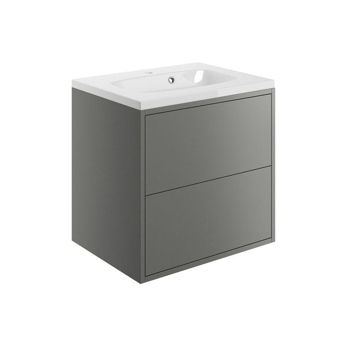 Bliss Mavone 2 Drawer Wall Hung Basin Unit Inc. Basin - Unbeatable Bathrooms