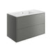 Bliss Mavone 2 Drawer Wall Hung Basin Unit Inc. Basin - Unbeatable Bathrooms