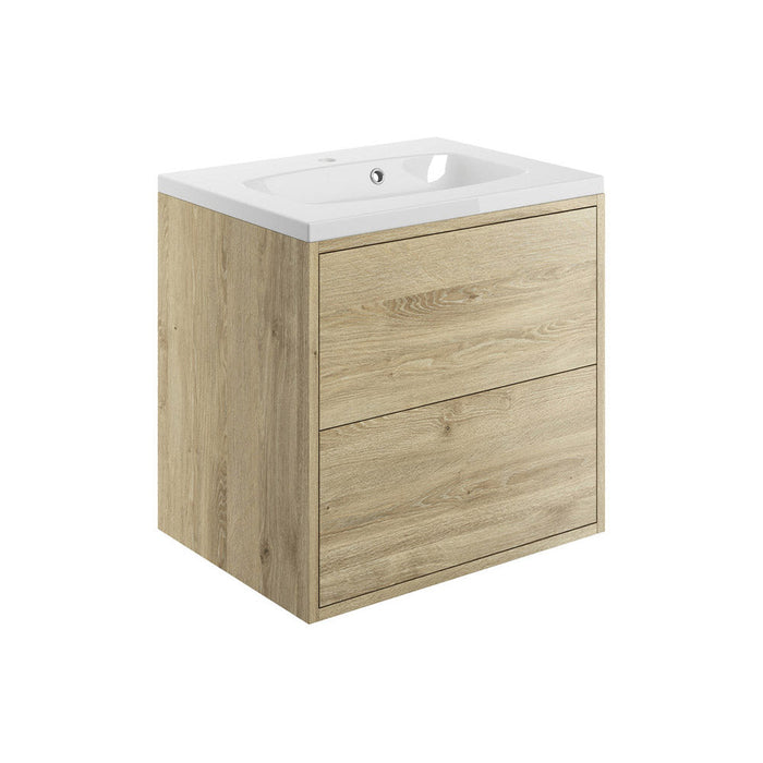 Bliss Mavone 2 Drawer Wall Hung Basin Unit Inc. Basin - Unbeatable Bathrooms