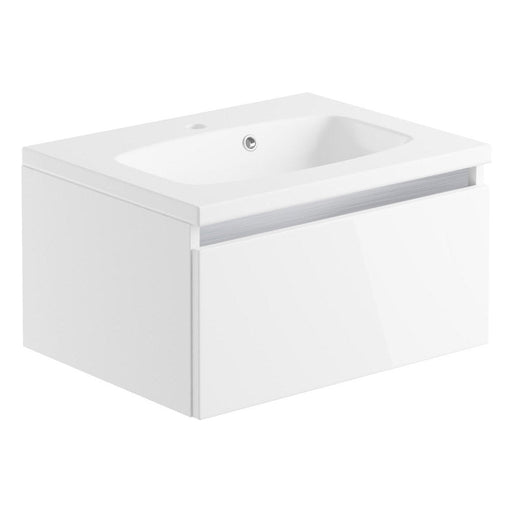 Bliss Cesa 1 Drawer Wall Hung Basin Unit Inc. Basin - Unbeatable Bathrooms