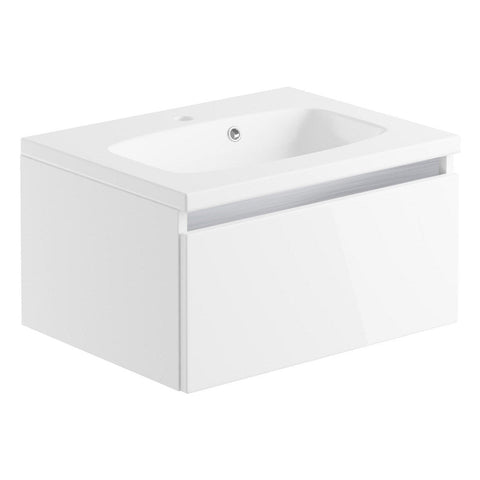 Bliss Cesa 1 Drawer Wall Hung Basin Unit Inc. Basin - Unbeatable Bathrooms