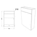 Bliss Avio Slim WC Unit - Unbeatable Bathrooms