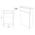 Bliss Avio Slim WC Unit - Unbeatable Bathrooms