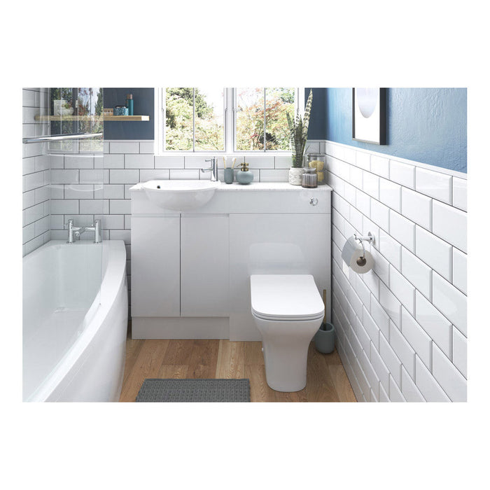 Bliss Velino 2200x330mm Tall End Panel - Unbeatable Bathrooms