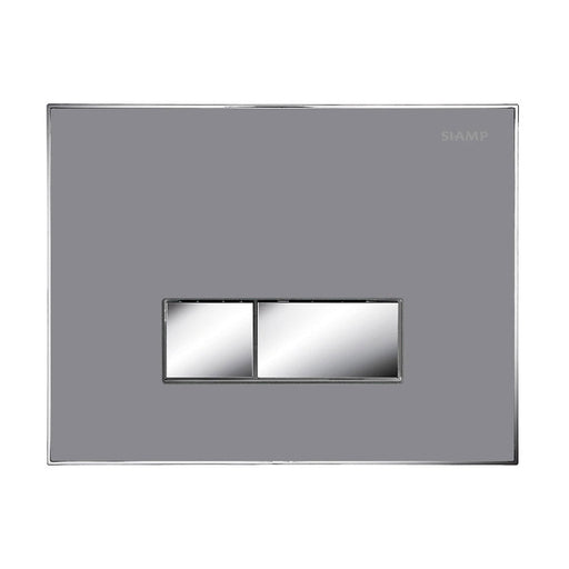 Bliss BLIS4337 Allessi Flushplate - Flat Grey - Unbeatable Bathrooms